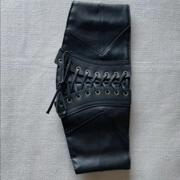 Black Corset Belt Steampunk New - Picture 11 of 14